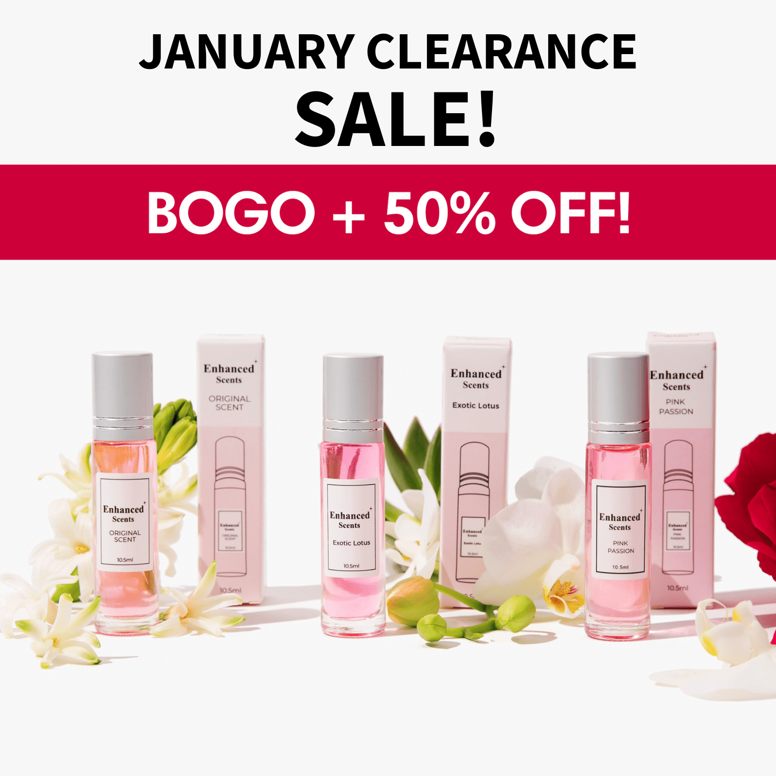 Enhanced Scents Collection - January Clearance Sale